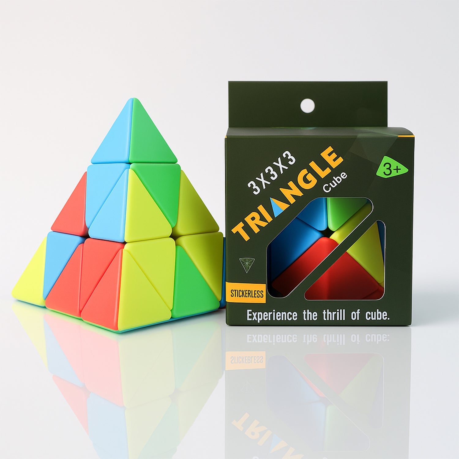 High-Speed Triangle Puzzle Cube (1 Pc) High-Speed Triangle Puzzle Cube (1 Pc)